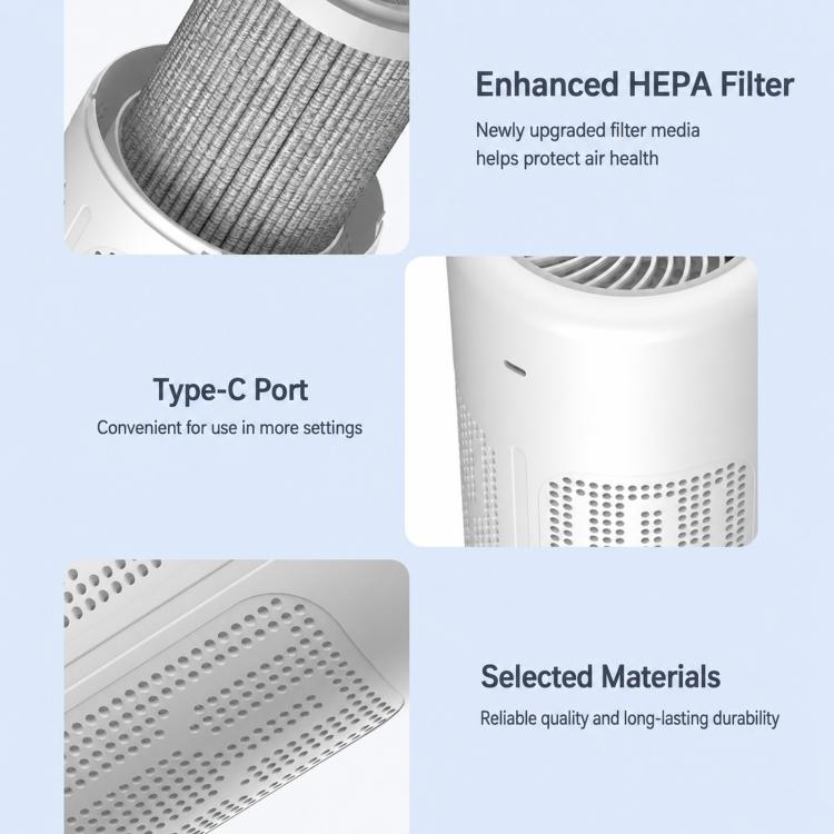 MC-K01 USB Negative Ion Air Purifier Household Formaldehyde & Odor Removal Filter, MC-K01