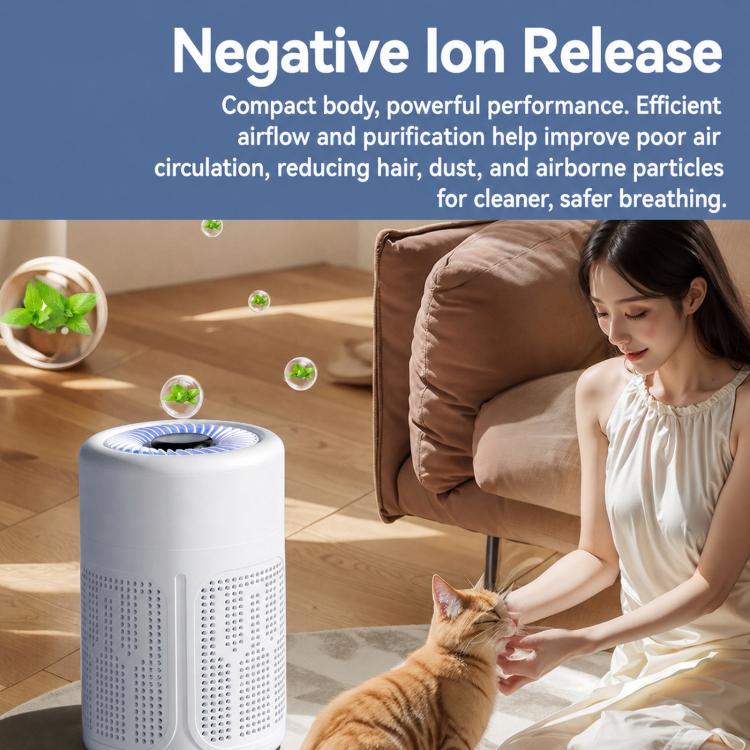 MC-K01 USB Negative Ion Air Purifier Household Formaldehyde & Odor Removal Filter, MC-K01
