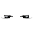 For BMW 5 Series F10 M5 F11 2011-2017 Car Accessories Stickers, Front Bumper Trim Black, Front Bumper Trim Carbon Fiber, Front Lip Black, Front Lip Carbon Fiber