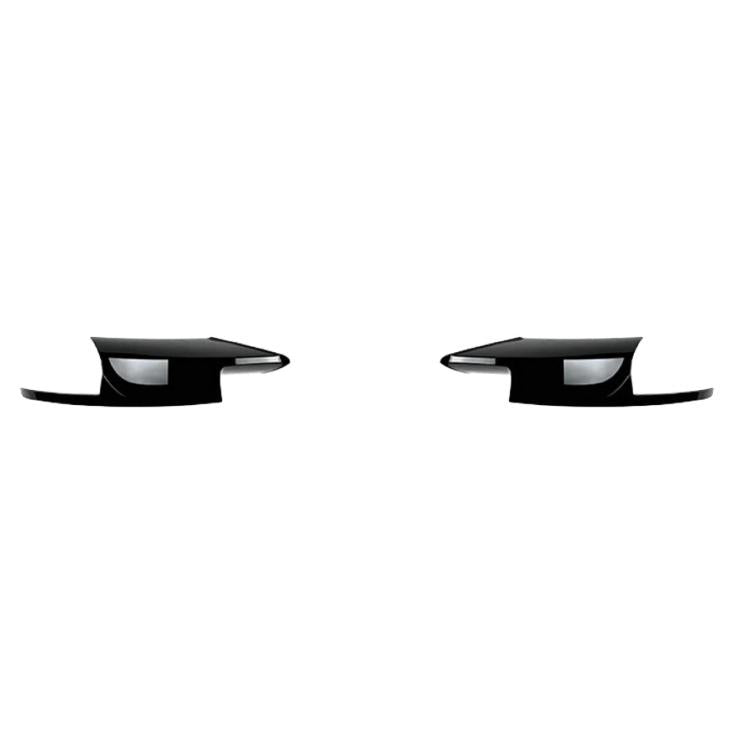 For BMW 5 Series F10 M5 F11 2011-2017 Car Accessories Stickers, Front Bumper Trim Black, Front Bumper Trim Carbon Fiber, Front Lip Black, Front Lip Carbon Fiber