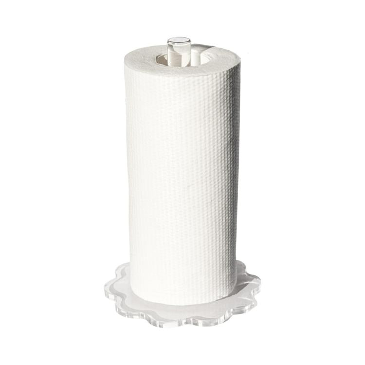 Clear Acrylic Paper Towel Holder Napkin Dispenser for Kitchen, Bathroom, Dining Table, YX256