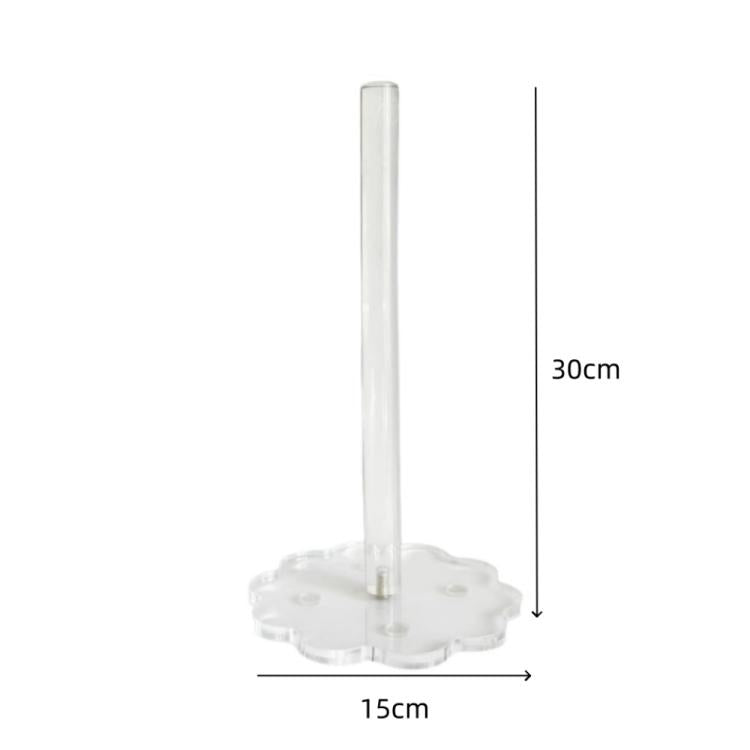 Clear Acrylic Paper Towel Holder Napkin Dispenser for Kitchen, Bathroom, Dining Table, YX256