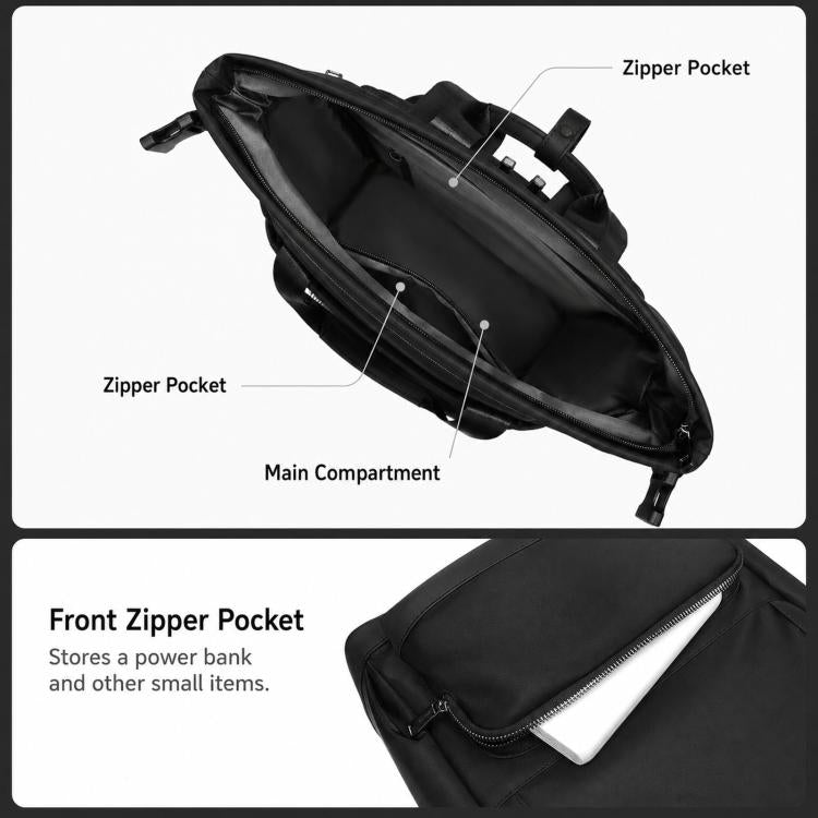 REMOID Casual Business Laptop Backpack Water Resistant Travel Commute Daypack