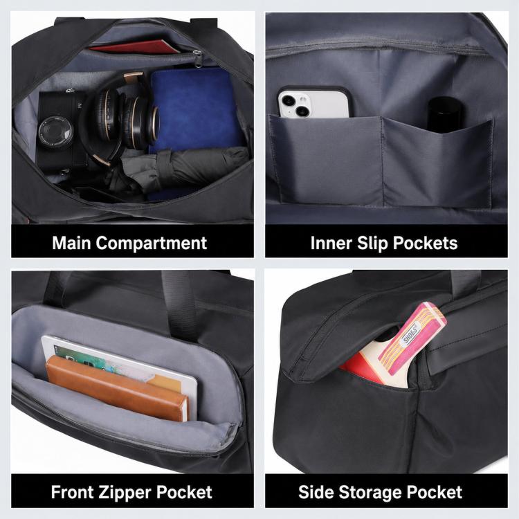 REMOID T19 Sports Gym Bag Water Resistant Travel Bag With Shoe Compartment