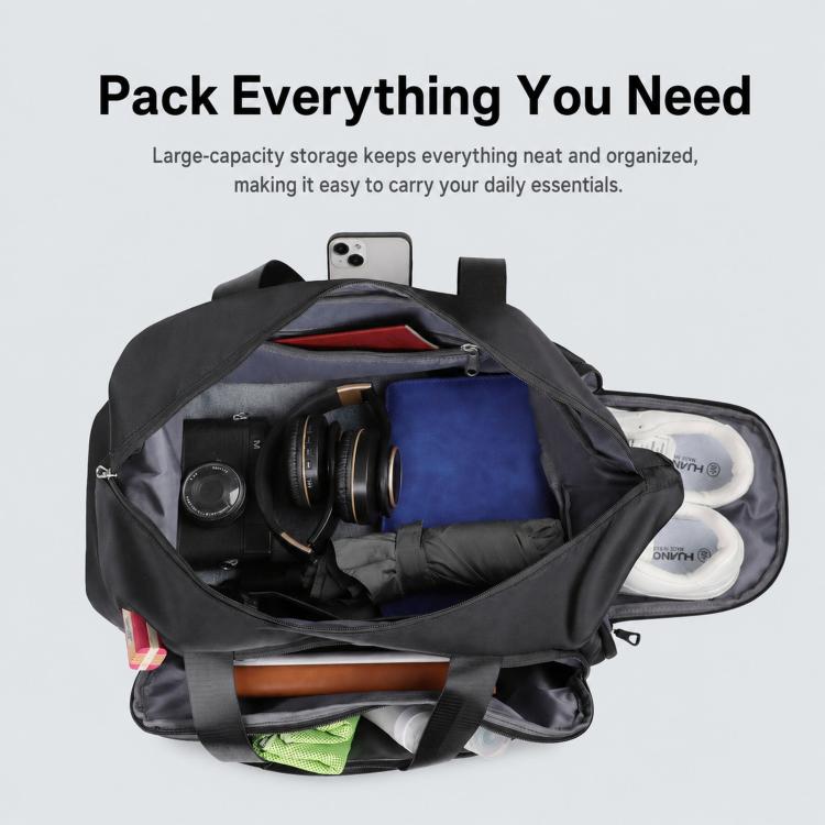 REMOID T19 Sports Gym Bag Water Resistant Travel Bag With Shoe Compartment