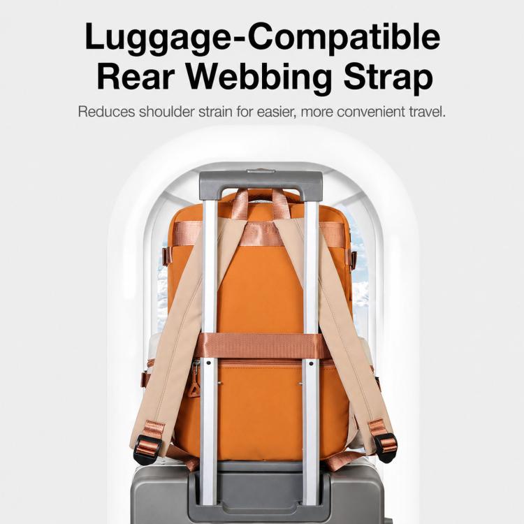 REMOID Travel 14 inch Notebook Laptop Backpack 180 Degree Opening Carry On Bag