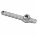 304 Stainless Steel Radiator Air Outlet Square Hole Wrench, 70.5x9.2mm