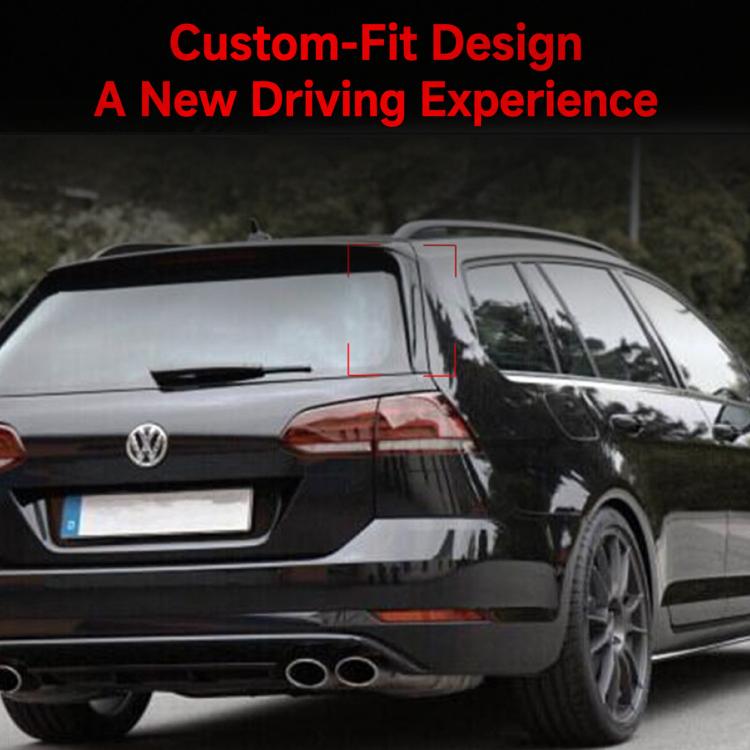For Volkswagen Golf 7 Variant / Wagon 2013-2019 Car Rear Spoiler Modification Part