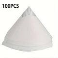 Disposable Paper Paint Strainers With Fine Nylon Mesh For Automotive & Painting Supplies, 100pcs / Pack