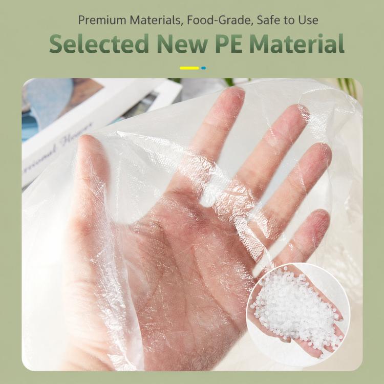 10 Packs Disposable Plastic Aprons Individually Wrapped Waterproof PE Aprons, Kids 55x65 cm, Adult 60x90 cm, Adult 70x140 cm