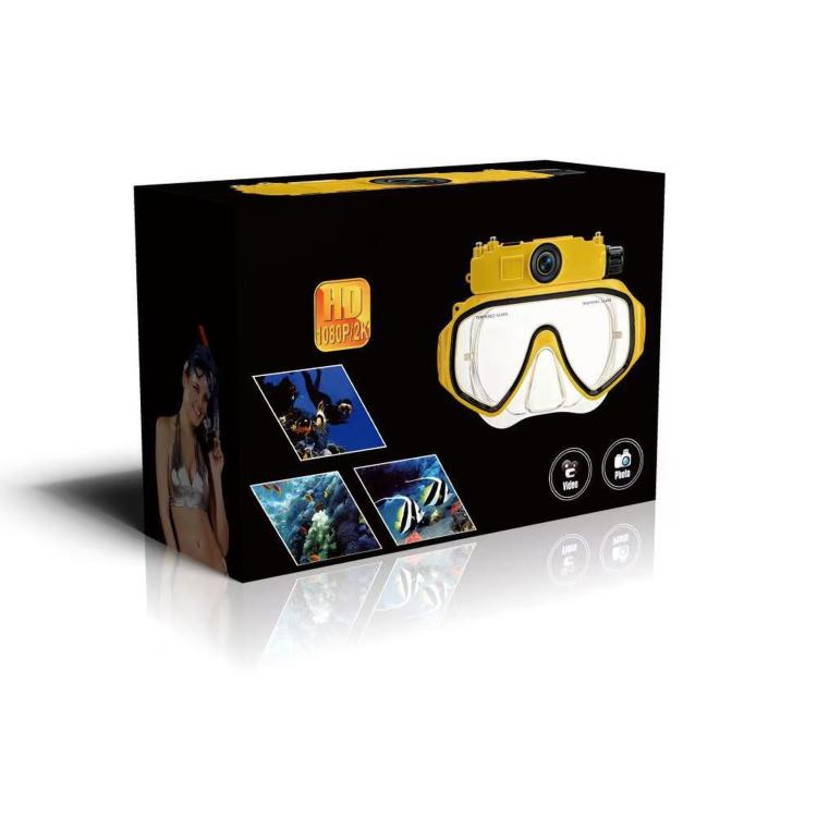 FSD191 HD Action Camera With 15M Diving Goggles Wi-Fi Connectivity For Snorkeling Swimming Photos Videos