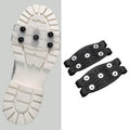 1 Pair AOTU AT8613 5-Stud Ice Cleats Anti-Slip Crampons Shoes Grippers Cover For Snow Hiking Walking