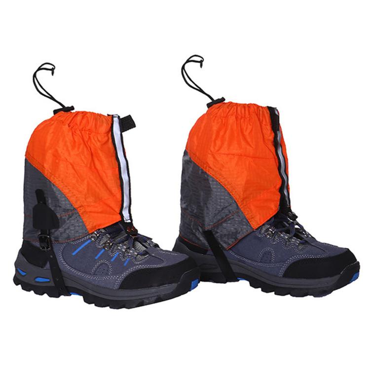 1 Pair AOTU AT8917 With Reflective Strip Outdoor Mountaineering Hiking Snowproof Footwear Desert Sandproof Shoe Covers