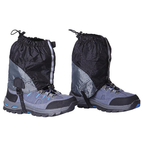 1 Pair AOTU AT8917 With Reflective Strip Outdoor Mountaineering Hiking Snowproof Footwear Desert Sandproof Shoe Covers