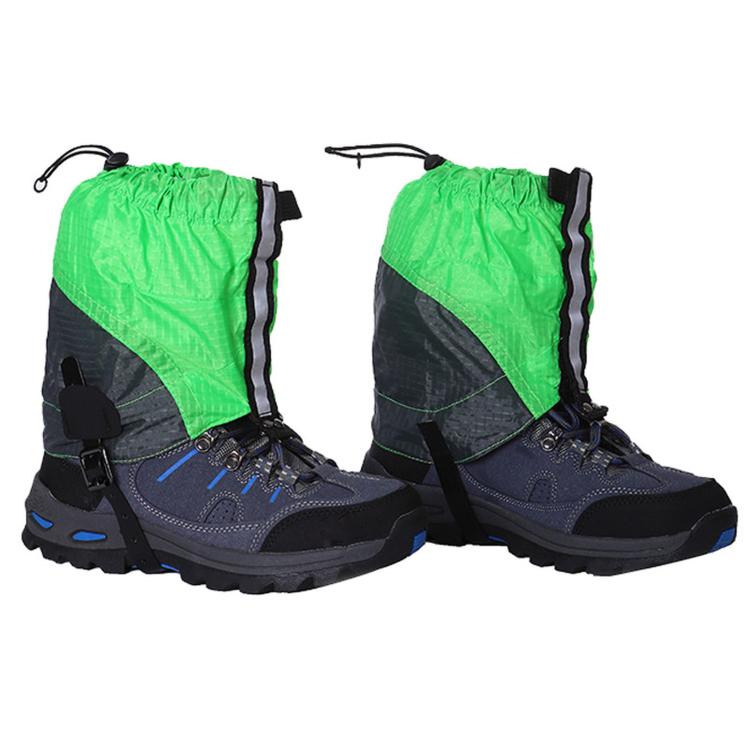 1 Pair AOTU AT8917 With Reflective Strip Outdoor Mountaineering Hiking Snowproof Footwear Desert Sandproof Shoe Covers