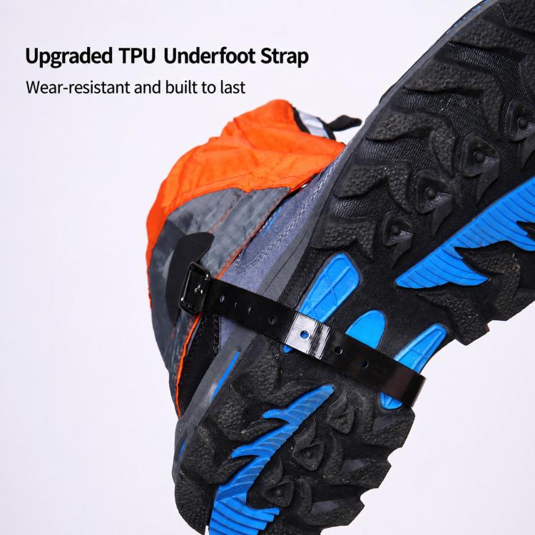 1 Pair AOTU AT8917 With Reflective Strip Outdoor Mountaineering Hiking Snowproof Footwear Desert Sandproof Shoe Covers