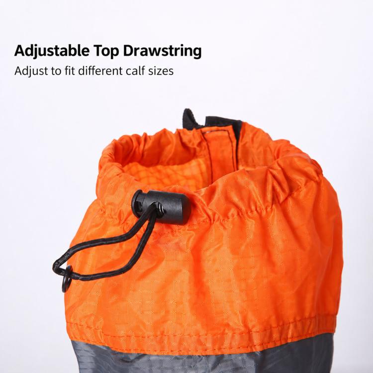 1 Pair AOTU AT8917 With Reflective Strip Outdoor Mountaineering Hiking Snowproof Footwear Desert Sandproof Shoe Covers