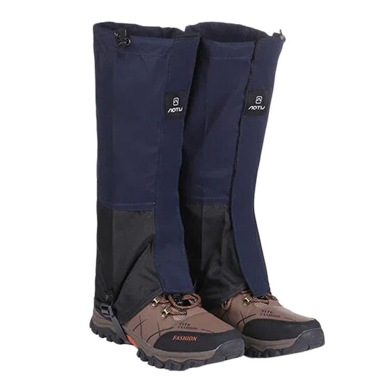 1 Pair AOTU AT8908 Waterproof Hiking Leg Gaiters Adjustable Snow Gaiters With TPU Strap For Outdoor Walking Hunting