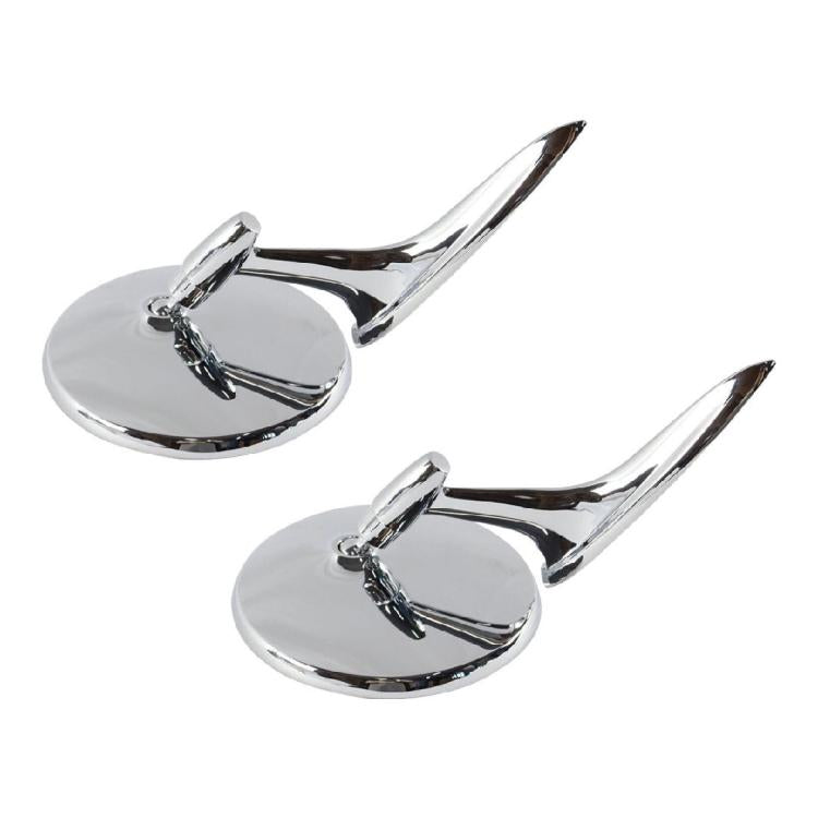 1 Pair Retro Exterior Door Rearview Mirror Set for Classic Cars, Hot Rods, Muscle Cars & Vintage Trucks