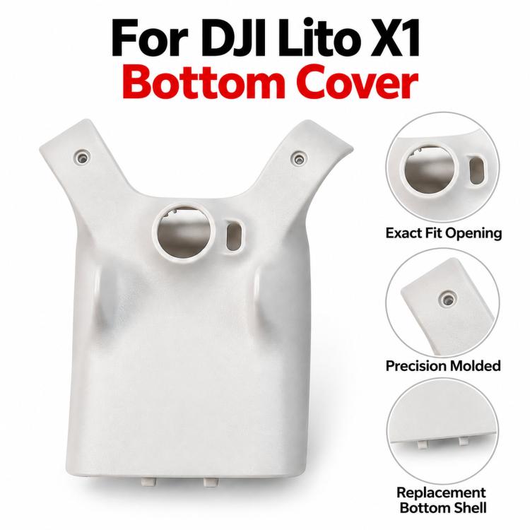 For DJI Lito X1 Housing Repair Parts, Upper Shell, Middle Shell, Bottom Shell
