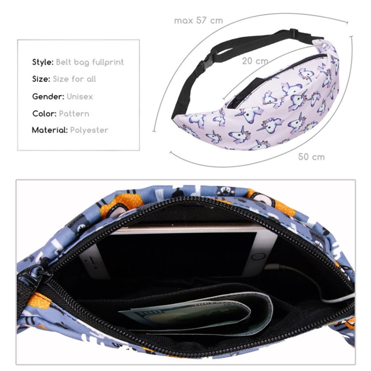 Colorful Waist Bag Fanny Packs Style Belt Bag Women Waist Pack Travelling Bag