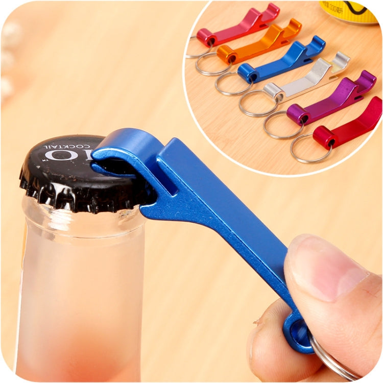 LsCook 5 PCS Aluminum Wine Bear Bottle Opener Ring Keychain Key Chain, Random Color Delievery, Bear Bottle Opener
