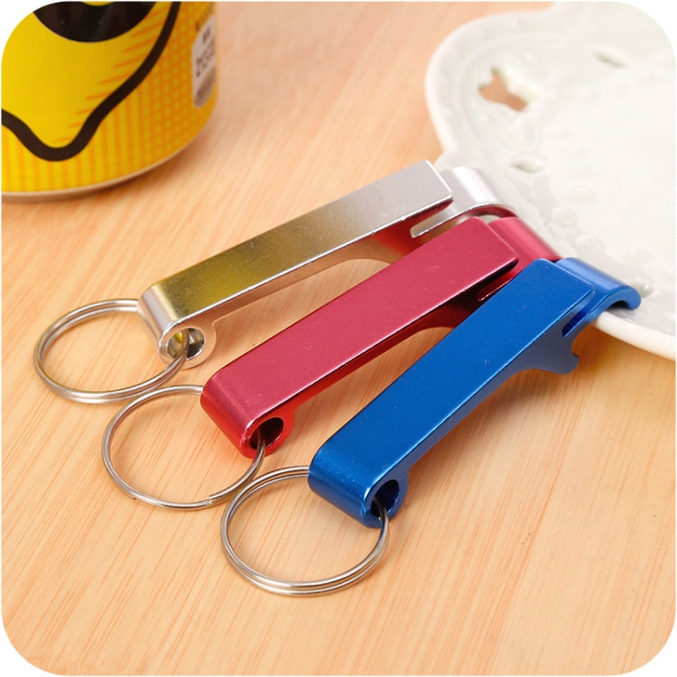 LsCook 5 PCS Aluminum Wine Bear Bottle Opener Ring Keychain Key Chain, Random Color Delievery, Bear Bottle Opener