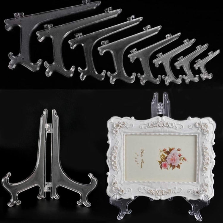 10 PCS Plastic High Transparent Frame Holder, 8 inch, 11 inch