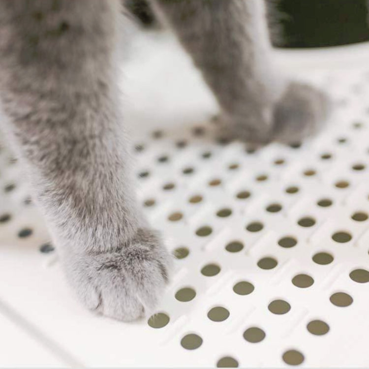 Plastic Flip Cover Fully Enclosed Deodorant Litter Box Pet Potty