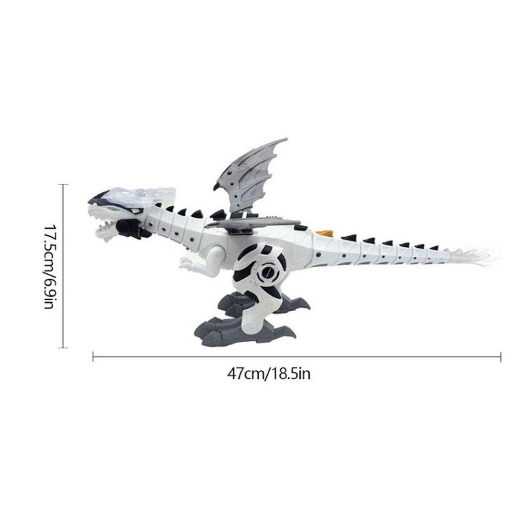 Mechanical Toys White Spray Electric Dinosaur Mechanical Pterosaur Dinosaur World Toy Dinosaur Model Children Gifts, Electric Dinosaur Toys