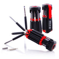 8 In1 Multi-function Hand Screwdriver With LED Light, 8 In1