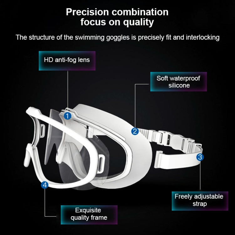 Liquid Silicone Swimming Equipment HD Anti-fog Comfortable Electroplated Swimming Goggles, Liquid Silicone Swimming Goggles(White Transparent), Liquid Silicone Swimming Goggles(Black Transparent), Liquid Silicone Swimming Goggles(White Gold Plated)    ...