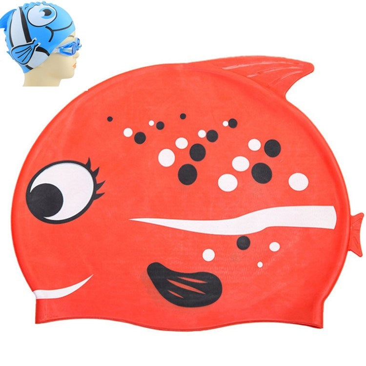 Ear Protection Small Fish Pattern Diving Cap Children Silicone Swimming Cap, Small Fish Swimming Cap(A), Small Fish Swimming Cap(B), Small Fish Swimming Cap(C), Small Fish Swimming Cap(D), Small Fish Swimming Cap(E), Small Fish Swimming Cap(F)         ...