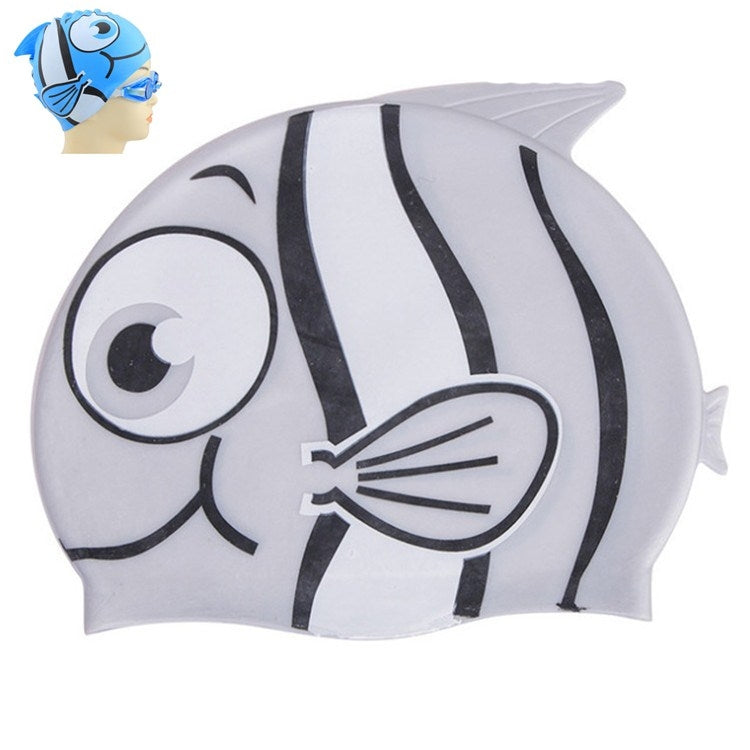 Ear Protection Small Fish Pattern Diving Cap Children Silicone Swimming Cap, Small Fish Swimming Cap(A), Small Fish Swimming Cap(B), Small Fish Swimming Cap(C), Small Fish Swimming Cap(D), Small Fish Swimming Cap(E), Small Fish Swimming Cap(F)         ...