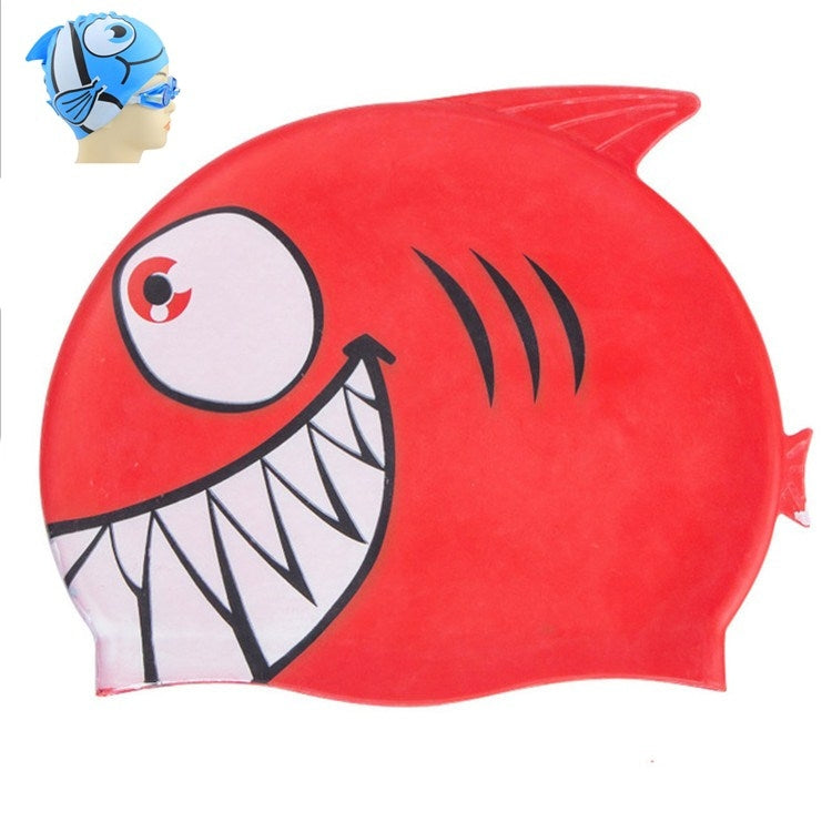 Ear Protection Small Fish Pattern Diving Cap Children Silicone Swimming Cap, Small Fish Swimming Cap(A), Small Fish Swimming Cap(B), Small Fish Swimming Cap(C), Small Fish Swimming Cap(D), Small Fish Swimming Cap(E), Small Fish Swimming Cap(F)         ...