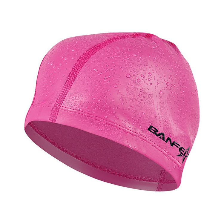 Adult Unisex PU Coated Comfortable Waterproof Swimming Cap, PU Coated (Red), PU Coated (Black), PU Coated (Silver Grey), PU Coated (Royal Blue), PU Coated (Dark Blue), PU Coated (Rose Red), PU Coated (Pink)