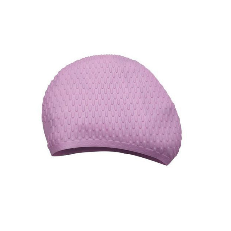 Particles Thickening High Elasticity Non-slip Silicone Swimming Cap, Particles Swimming Cap(White), Particles Swimming Cap(Black), Particles Swimming Cap(Pink), Particles Swimming Cap(Purple)