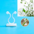 10 PCS Lulu Climbing Wall Fixer Vine Climbing Wall Sticking Hook, 10pcs Small (White), 10pcs Medium (White), 10pcs Large (White)