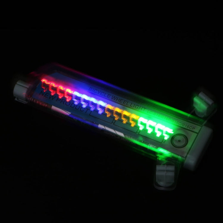 Bike Cycling Bicycle Tire Valve 32 Led Flash Spoke Wheel Light, 32 LED Wheel Light