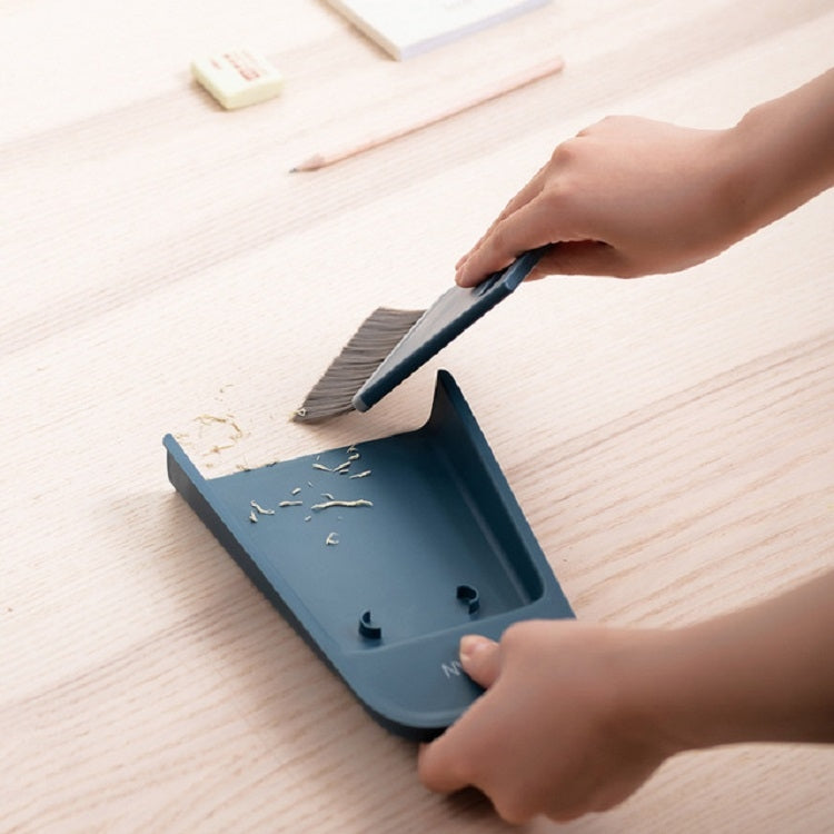 Mini Broom and Dustpan Combination Set Household Soft Fur Small Broom Desktop Cleaning Brush Wiper