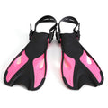 Adult Children Adjustable Flippers Snorkeling Equipment, Blue 24-29 Yards, Red 24-29 Yards, Black + White 24-29 Yards, Pink + White 24-29 Yards, Rose Red 24-29 Yards, Yellow 24-29 Yards, Black 24-29 Yards, Blue 30-35 Yards, Red 30-35 Yards             ...