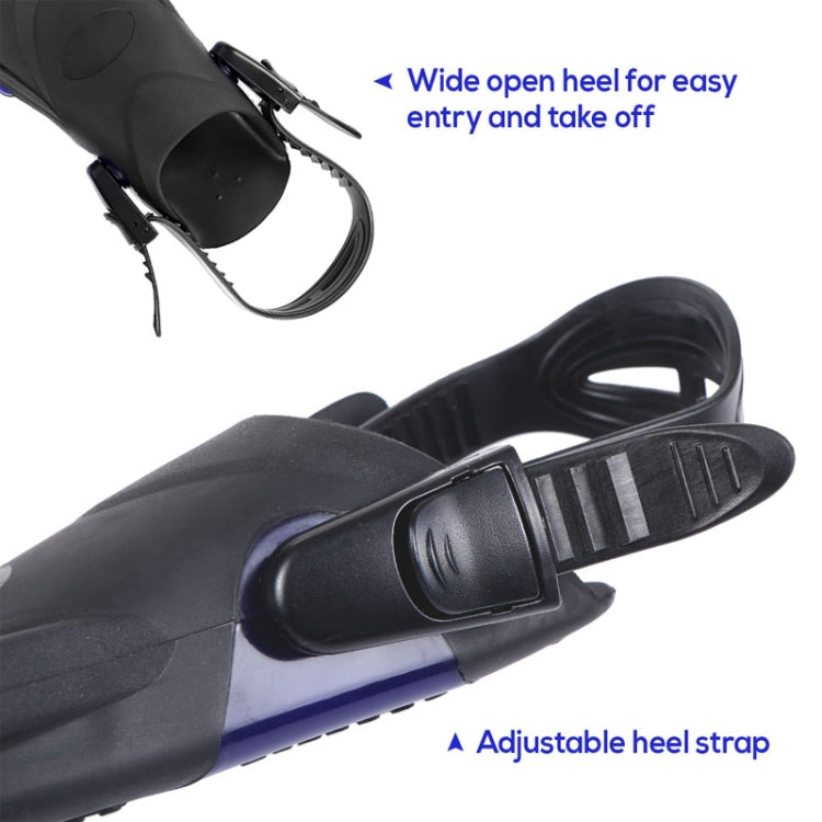 Adult Children Adjustable Flippers Snorkeling Equipment, Blue 24-29 Yards, Red 24-29 Yards, Black + White 24-29 Yards, Pink + White 24-29 Yards, Rose Red 24-29 Yards, Yellow 24-29 Yards, Black 24-29 Yards, Blue 30-35 Yards, Red 30-35 Yards             ...