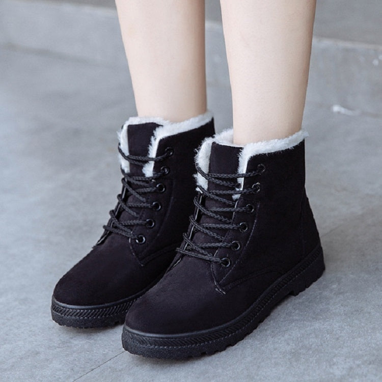 Ladies Cotton Shoes Plus Velvet Snow Boots, 35, 36, 37, 38, 39, 40, 41, 42, 43, 44