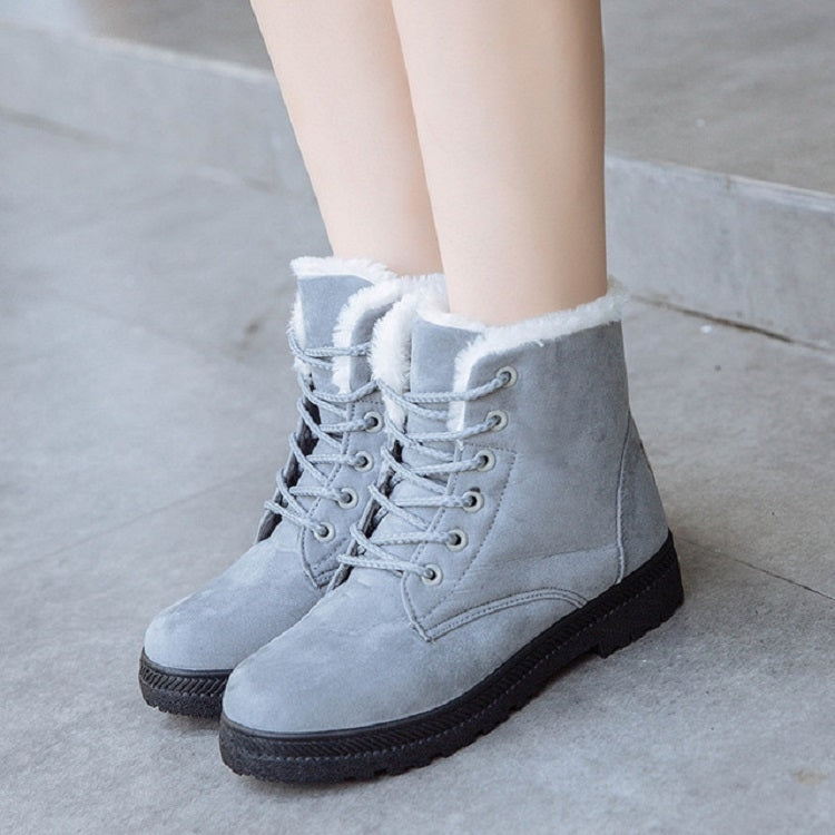 Ladies Cotton Shoes Plus Velvet Snow Boots, 35, 36, 37, 38, 39, 40, 41, 42, 43, 44