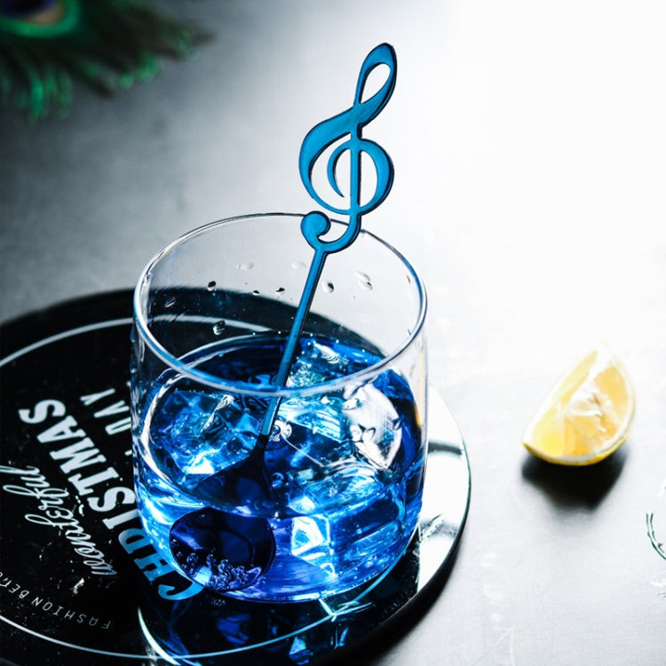 Creative Musical Note Spoon Coffee Stirring Scoop Stainless Steel Titanium Music Bar Spoon Gift Spoon