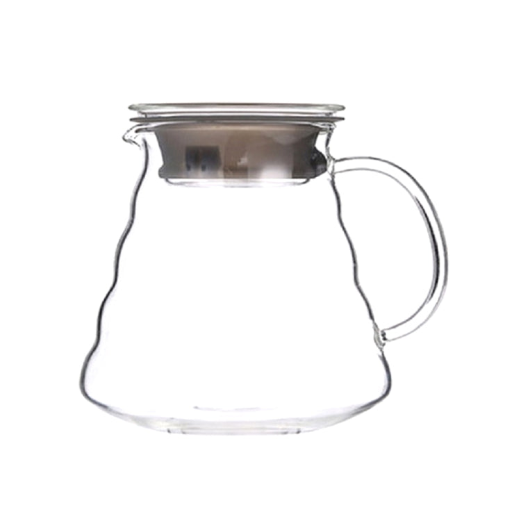Heat-resistant Hand-made Coffee Glass Pot Cloud Coffee Sharing Pot, 450ml Glass Pot, 600ml Glass Pot, 600ml Integrated Glass Filter Cup