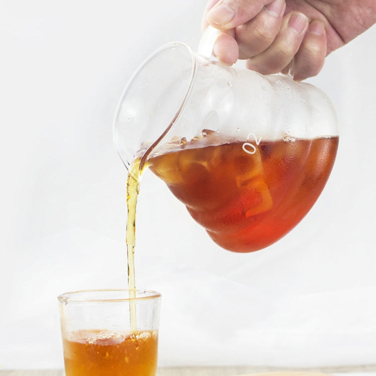 Heat-resistant Hand-made Coffee Glass Pot Cloud Coffee Sharing Pot, 450ml Glass Pot, 600ml Glass Pot, 600ml Integrated Glass Filter Cup