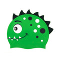Children Cartoon Dinosaur Comfortable Silicone Swimming Cap, Children Swimming Cap(Blue1), Children Swimming Cap(Blue2), Children Swimming Cap(Green1), Children Swimming Cap(Green2), Children Swimming Cap(Pink)