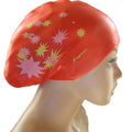 Printed Silicone Swimming Cap Waterproof Swimming Cap for Long Hair, Long Hair Printed Swimming Cap(Pink), Long Hair Swimming Cap, Long Hair Printed Swimming Cap(Purple), Long Hair Printed Swimming Cap(Gray), Long Hair Printed Swimming Cap(Navy Blue)  ...