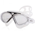 JIEJIA J8170 Large Frame Adult Waterproof and Anti-fog Swimming Glasses, J8170(Black Transparent), J8170(Blue Transparent), J8170(Pink Transparent), J8170(Pearl Blue)
